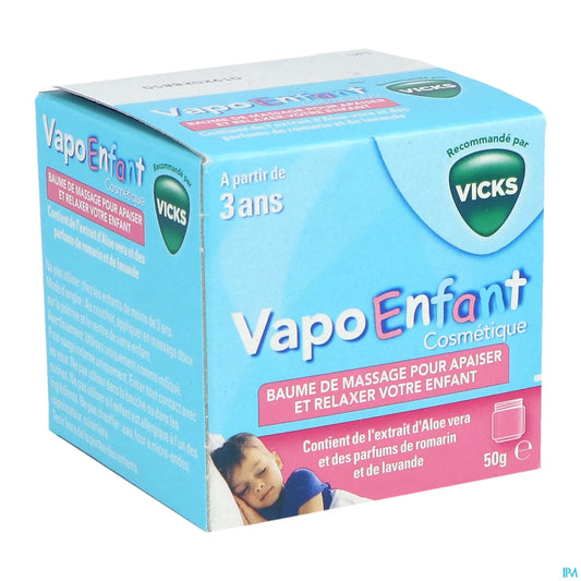 VapoEnfant Baume de Massage 50g Pot