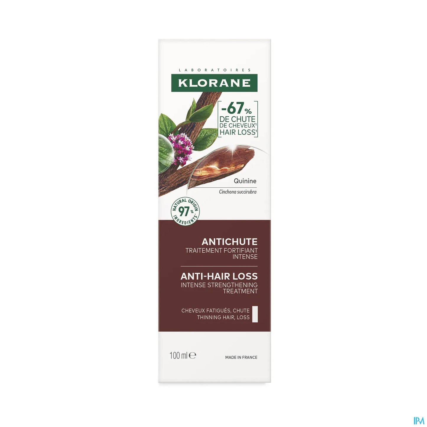Intense Fortifying Treatment with Quinine 100 ML