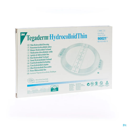 Tegaderm Hydrocolloid Thin 10 x 12 cm - 10 Pansements