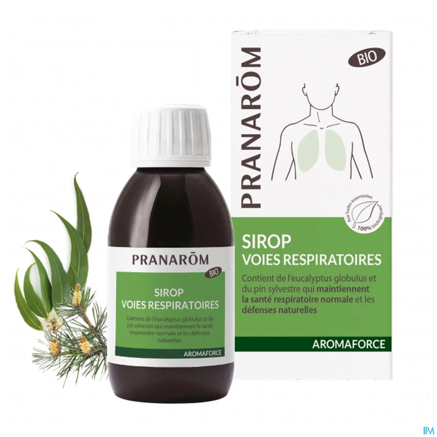 Aromaforce Sirop Voies Respiratoires Bio 150ml