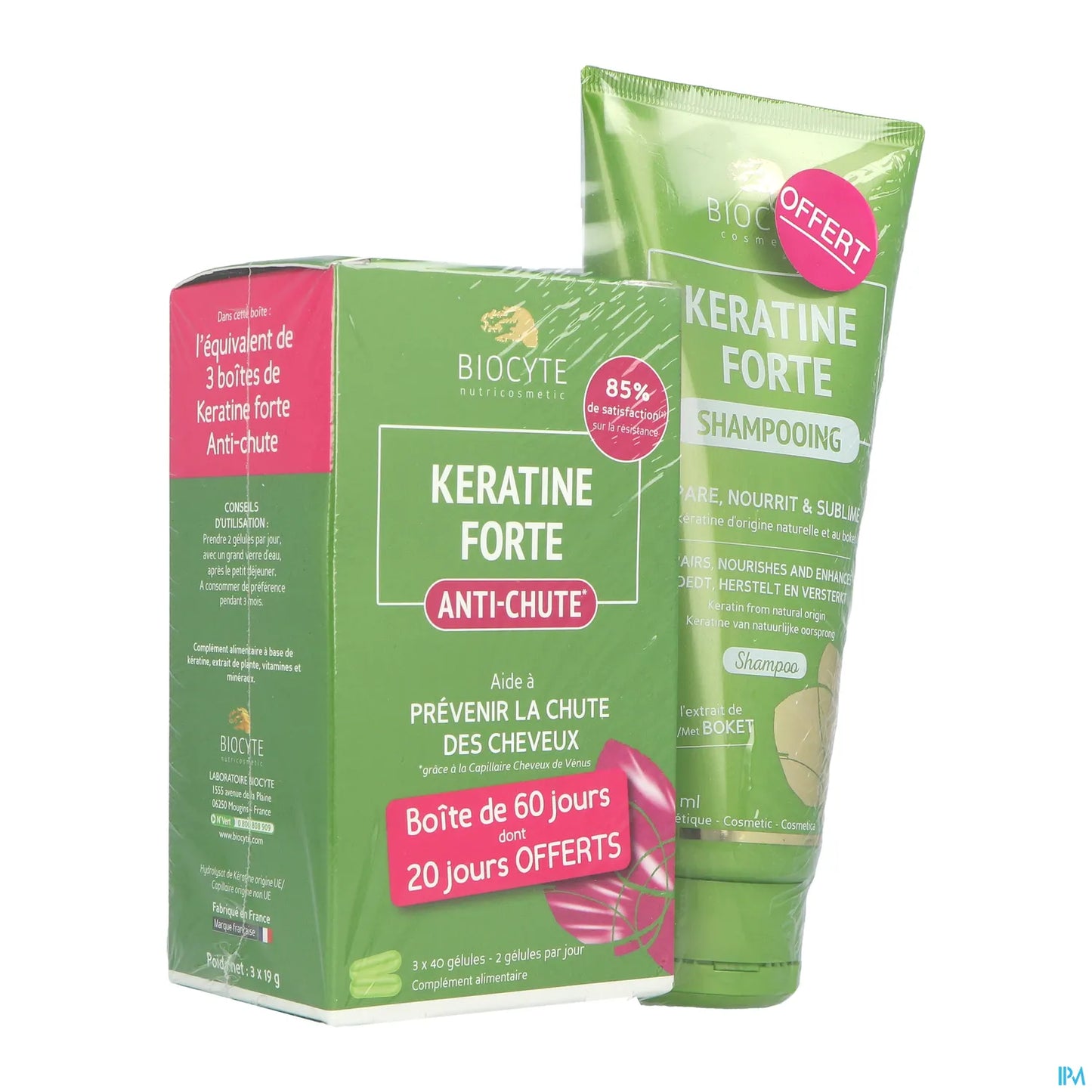 Keratin Forte Anti Hair Loss 120 capsules