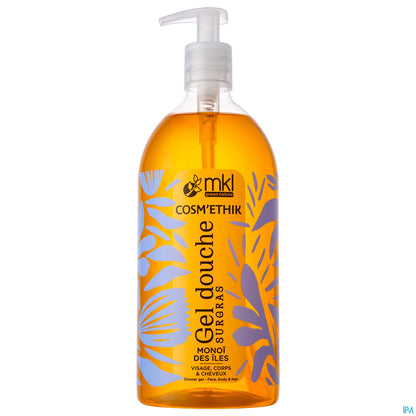 Cosm'Ethik Shower Gel with Monoi de Tahiti 1L