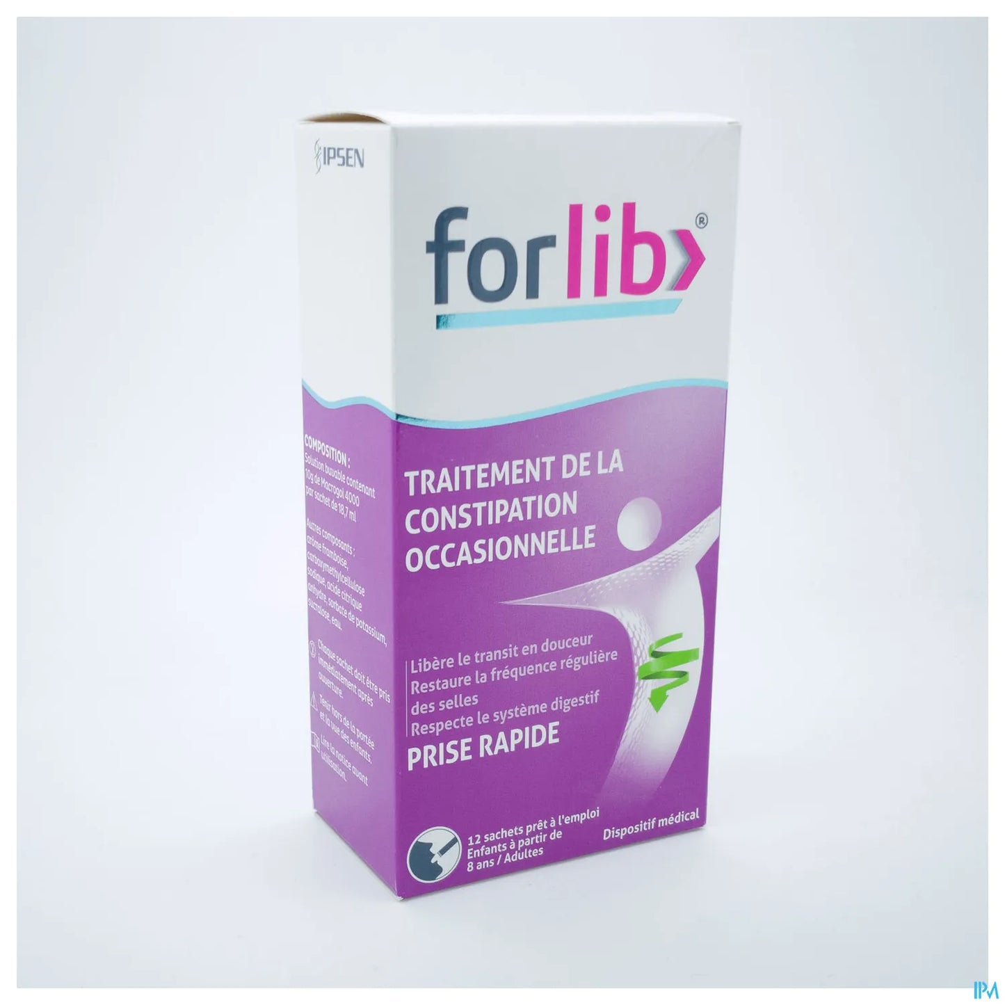 Forlib Constipation - 12 Sachets Solution Buvable