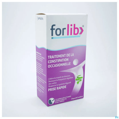 Forlib Constipation - 12 Sachets Solution Buvable