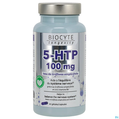 5-HTP 100mg Gélules Conditionnement 30