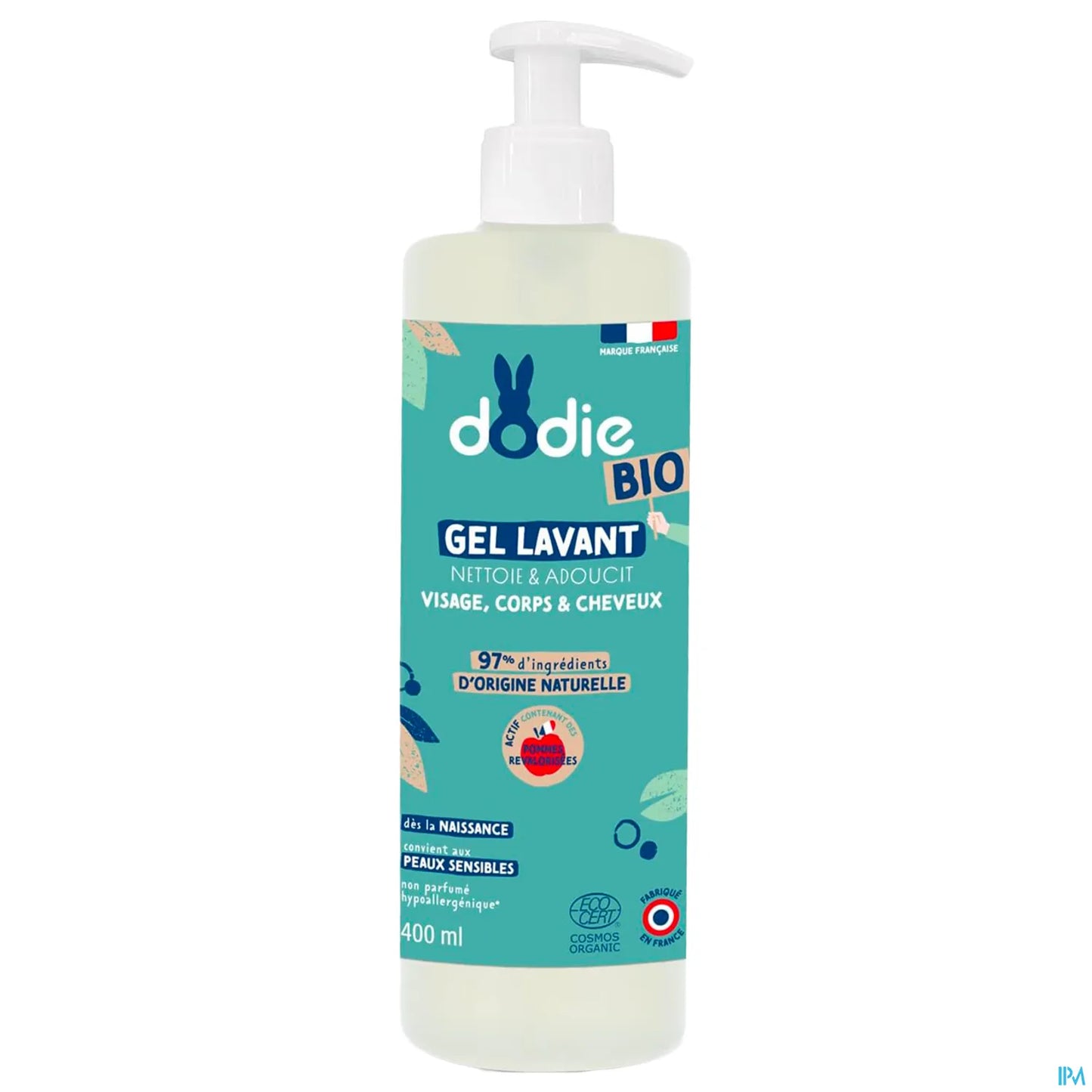 Gel Lavant Bio Corps Visage Cheveux 400ml