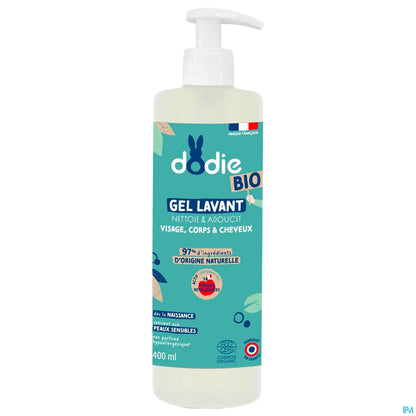Gel Lavant Bio Corps Visage Cheveux 400ml