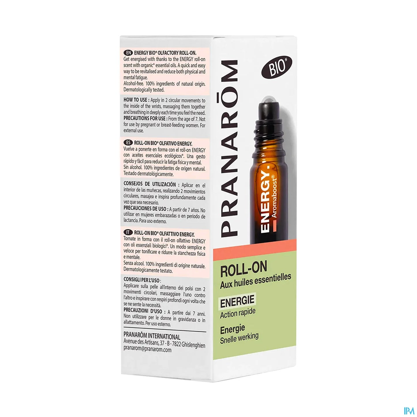 Aromaboost Energy Roll-On Bio 5ml