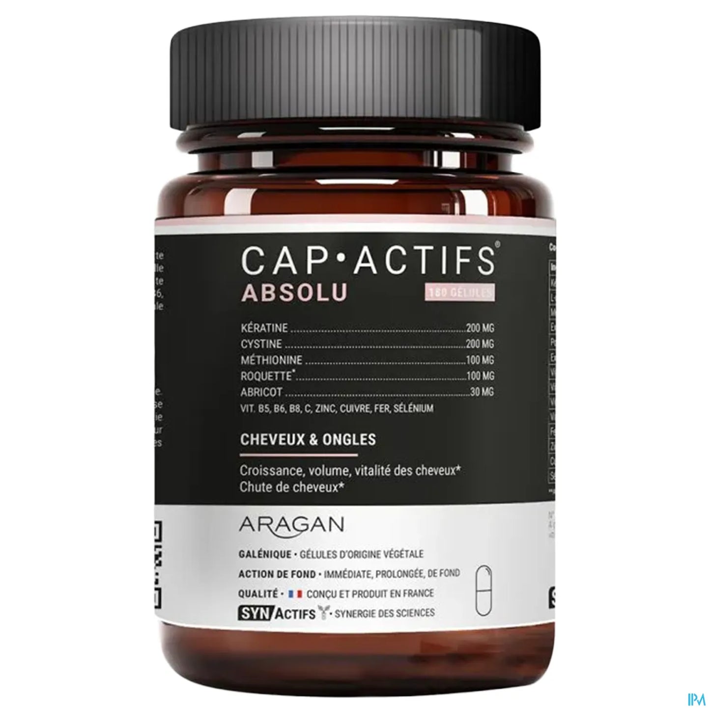 Synactifs CapActifs Absolu 180 Capsules Hair and Nails