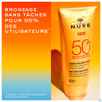 Sun Crème Solaire Fondante Visage SPF50 50 ml