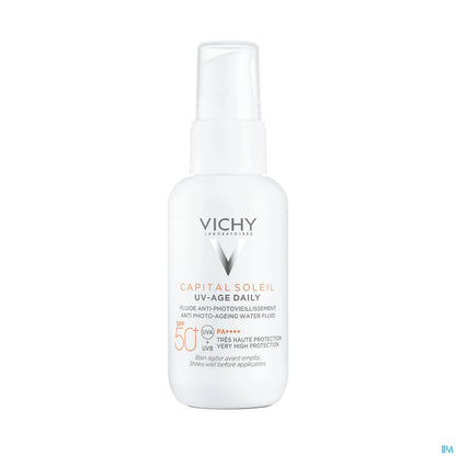 Capital Soleil UV-Age Daily SPF50+ Fluido Anti-Età all'Acqua 40ml