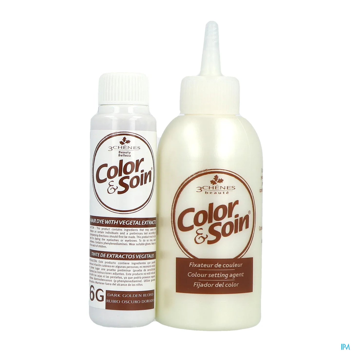 3 Chênes Color & Soin Coloration Blond Foncé Doré 6G