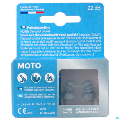Protection Auditive Spécifique Moto 1 Paire