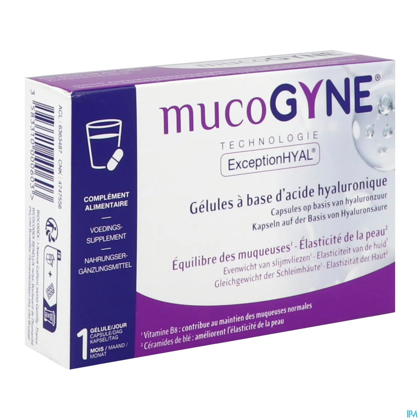 Mucogyne Voie Orale 28 Gélules