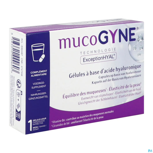 Mucogyne Voie Orale 28 Gélules