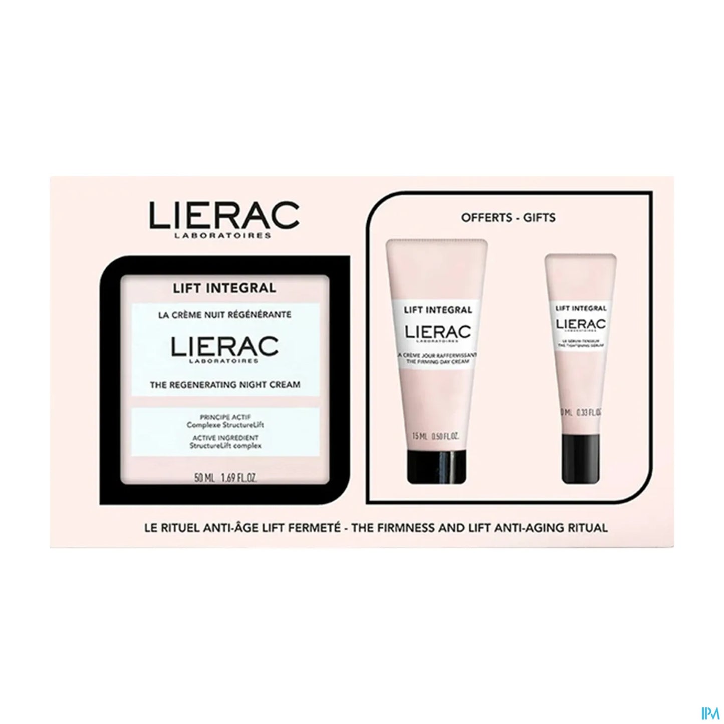 Lift Integral Anti-Aging Set Crema Notte 50ml Crema Giorno 15ml Siero 10ml