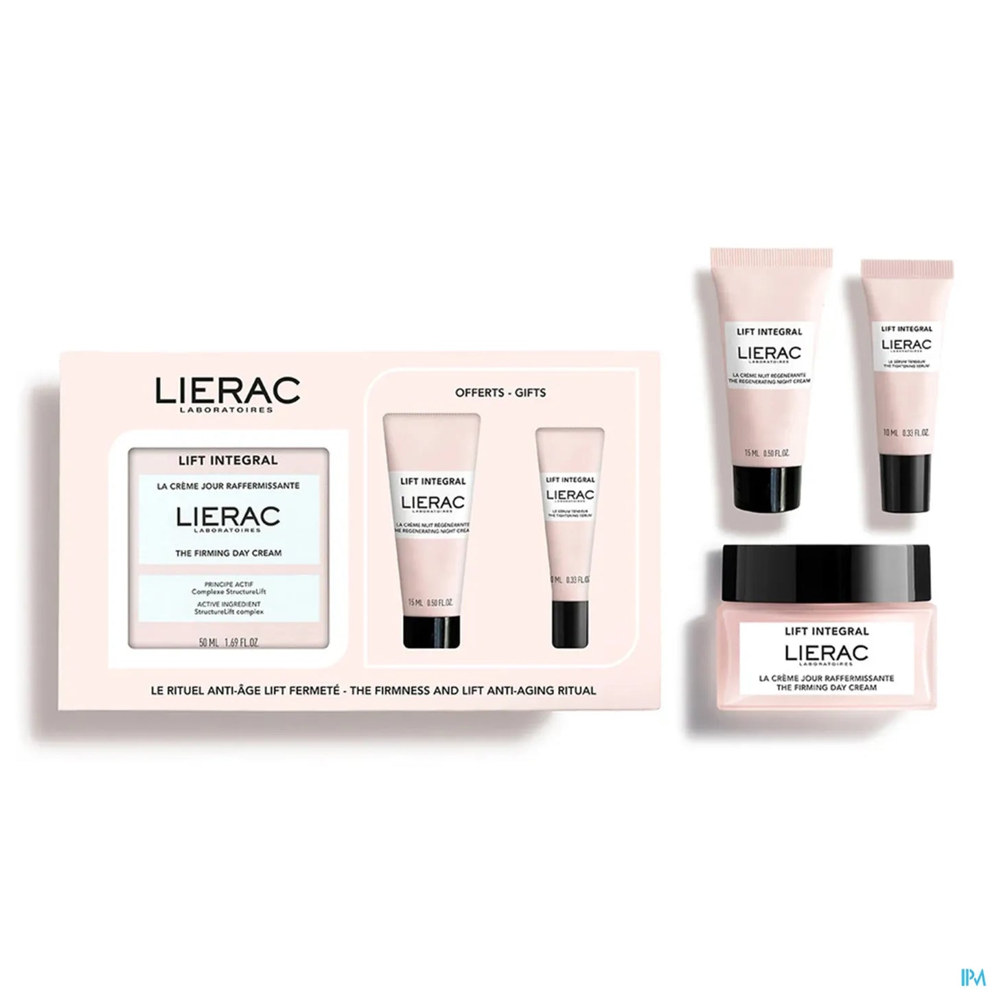 Set regalo Lift Integral: crema giorno 50 ml, crema notte 15 ml e siero 10 ml