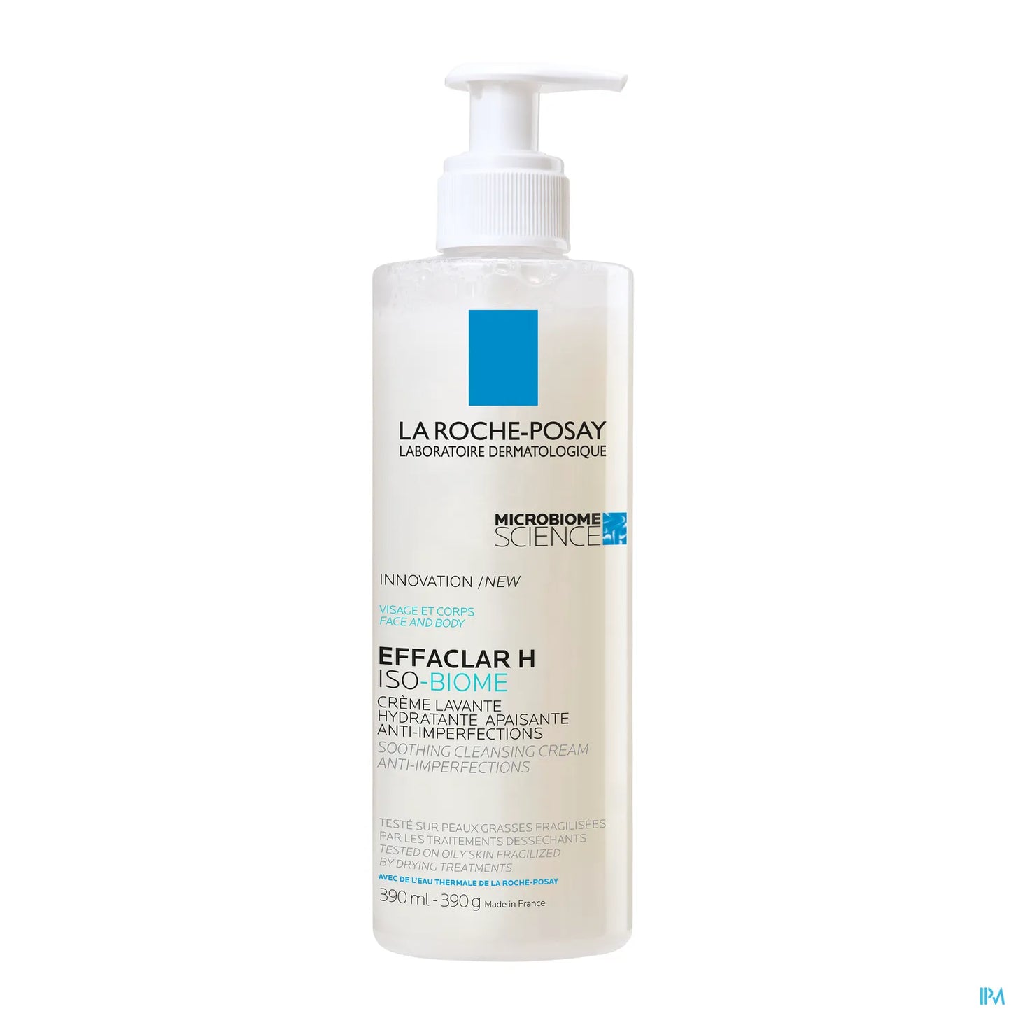 Effaclar H Iso-Biome Crema Detergente Viso 390ml