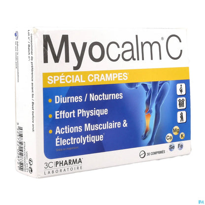 Myocalm C Spécial Crampes 30 Comprimés