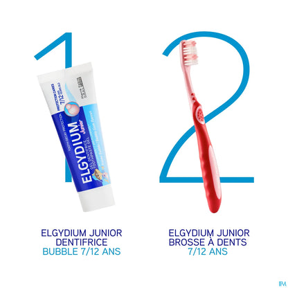 Jun Racoon Brosse à Dents 7-12 Ans