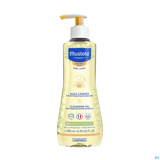 Huile Lavante Bébé Peau Sèche 500 mL