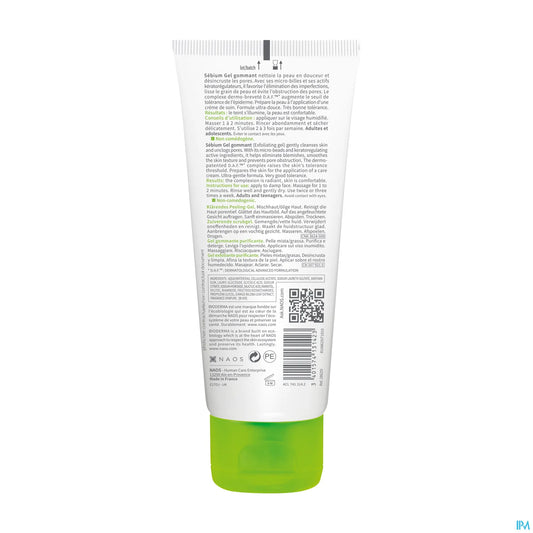 Sébium Gel Gommant Exfoliant Purifiant 100ml