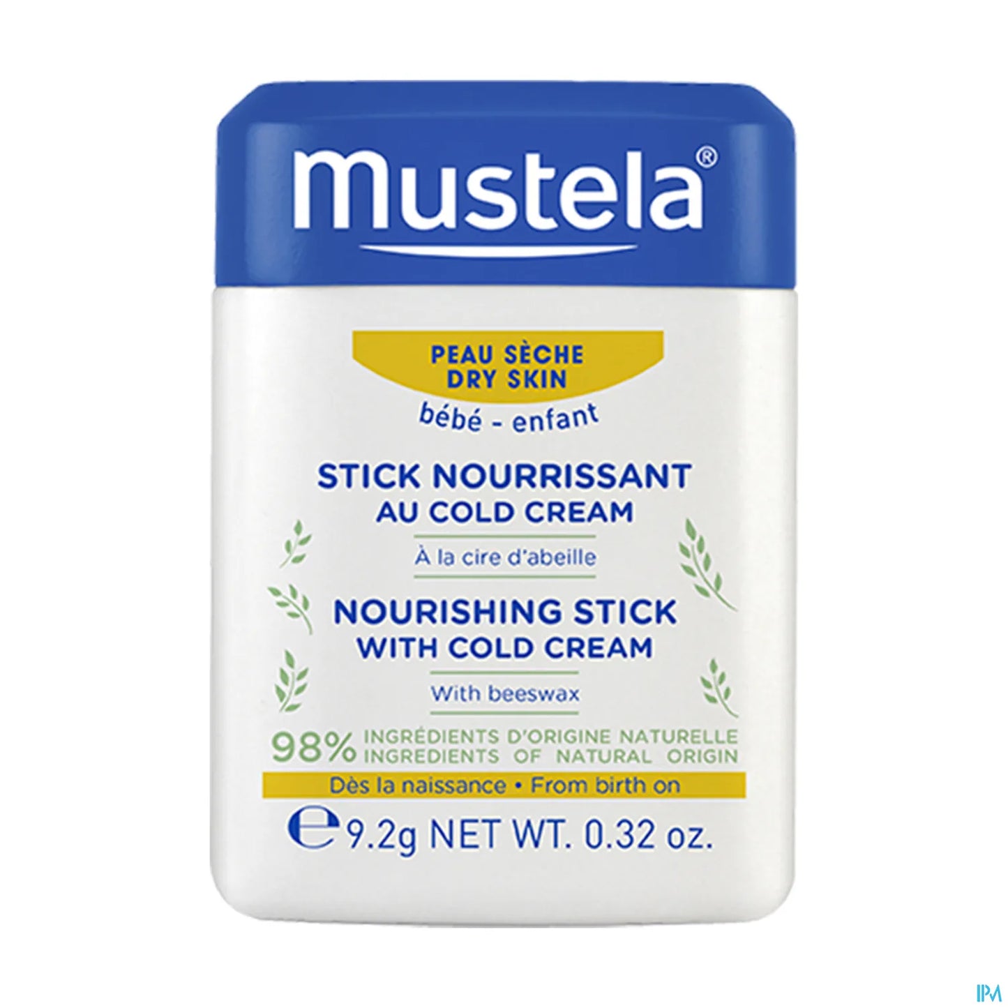 Mustela Stick Nourrissant au Cold Cream 9 g