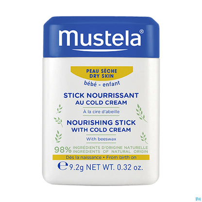 Mustela Stick Nourrissant au Cold Cream 9 g