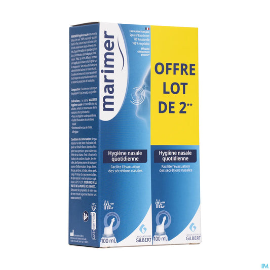 Hygiène Nasale Spray 2 x 100 ml