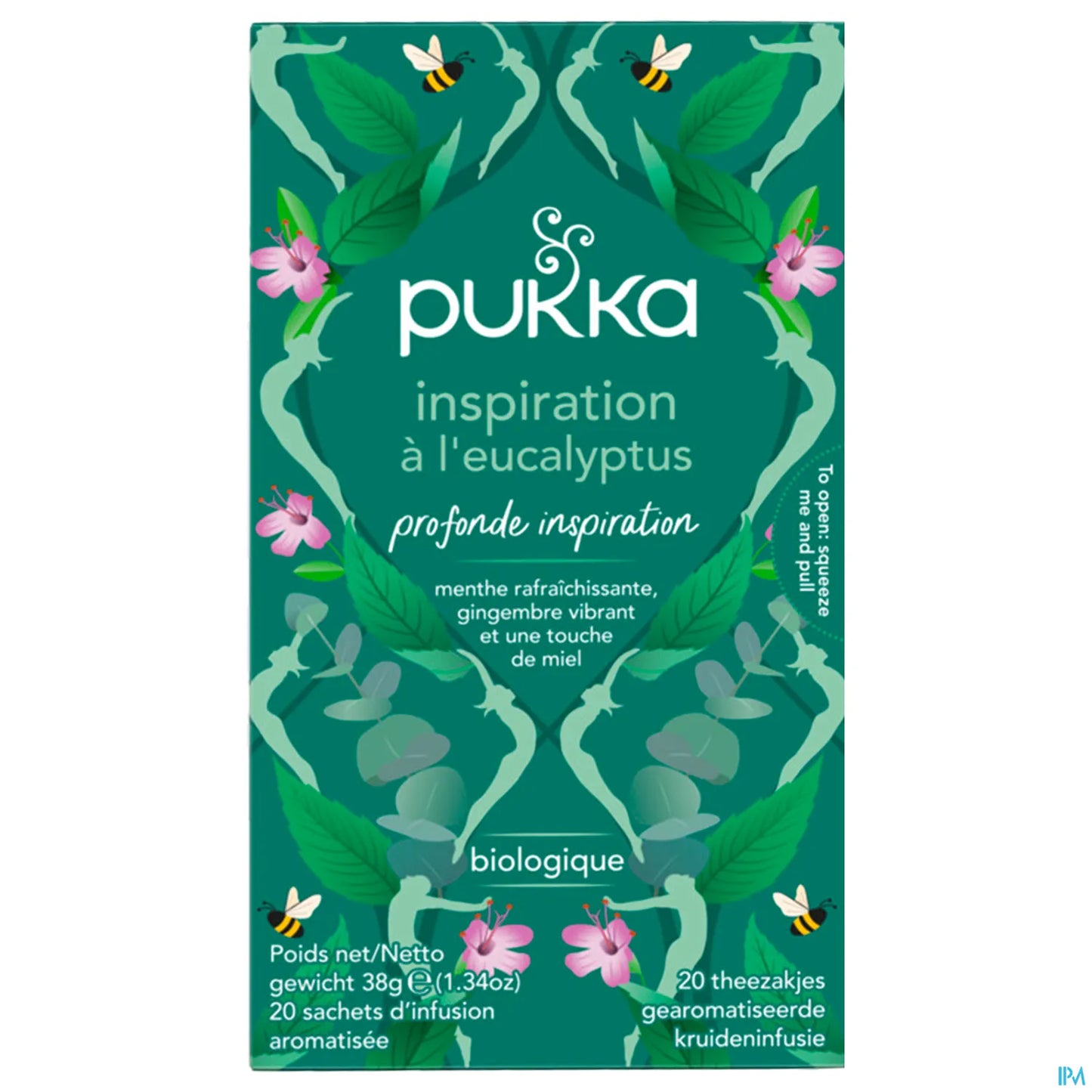 Infusion Inspiration à L'Eucalyptus Bio 20 Sachets