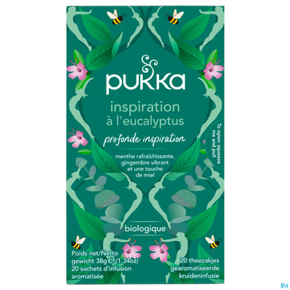 Infusion Inspiration à L'Eucalyptus Bio 20 Sachets