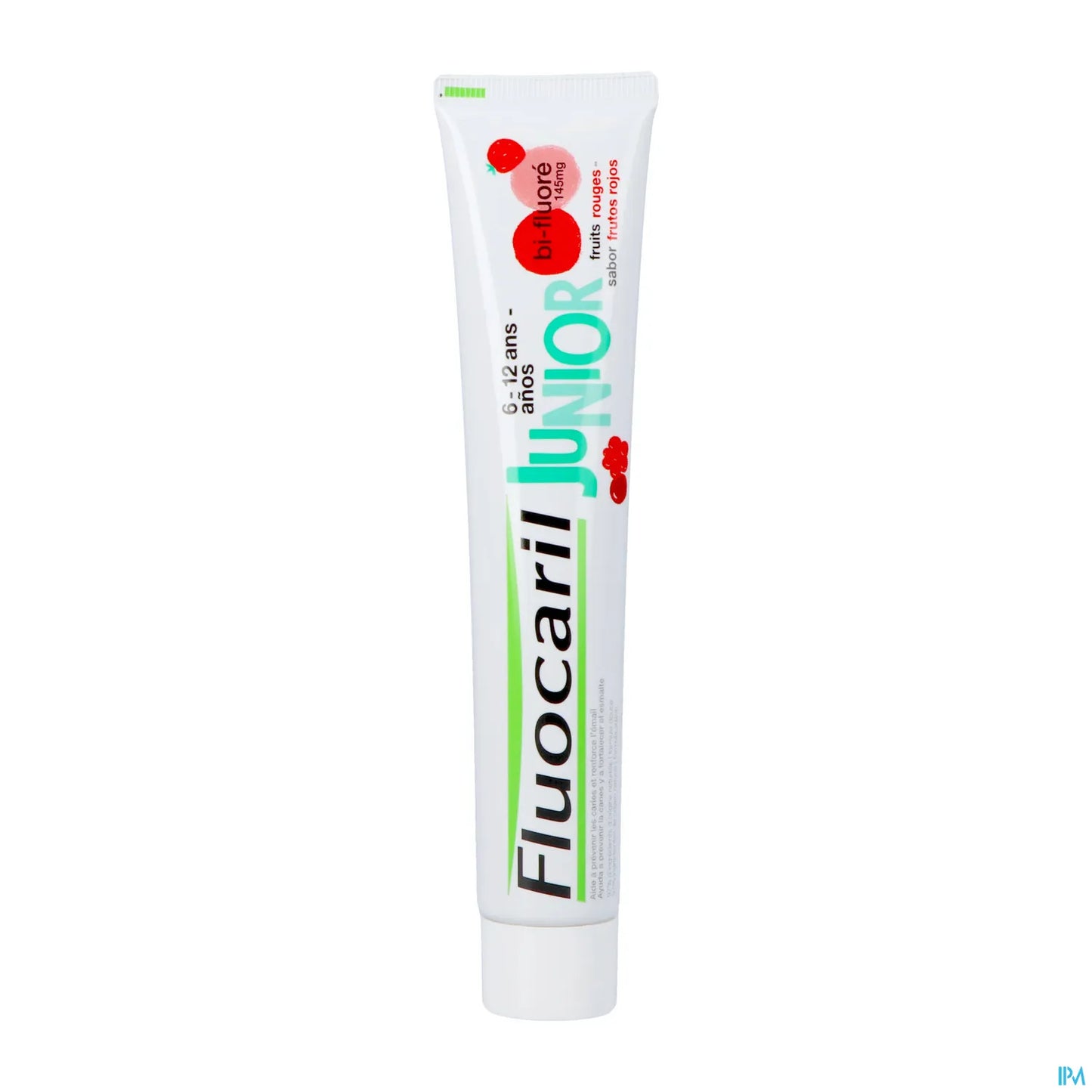 Junior 6 à 12 Ans Gel Dentifrice Fruits Rouges 75ml