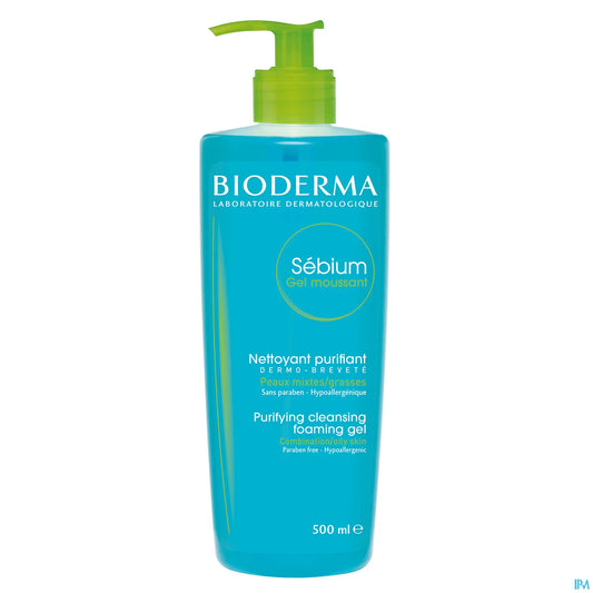 Sebium Gel Moussant Nettoyant Purifiant 400 ml