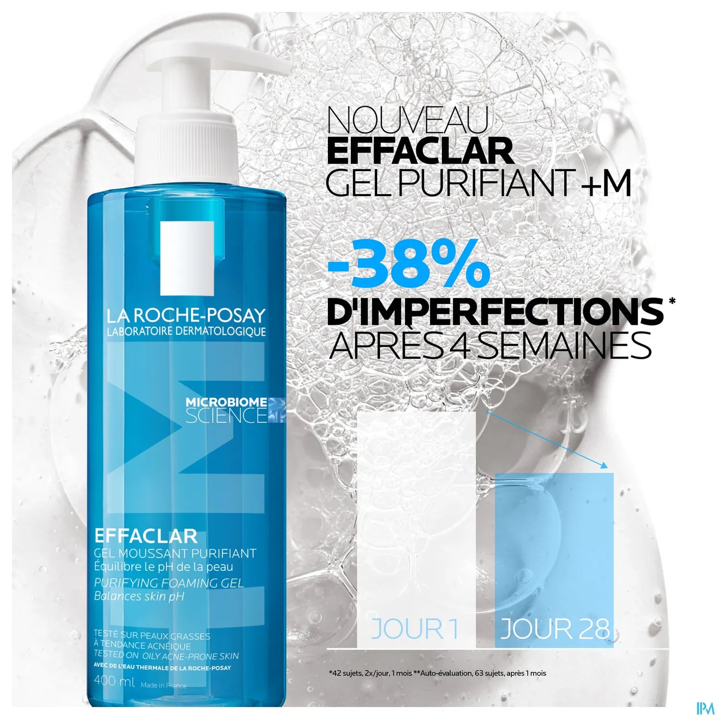 Effaclar Eco-Recharge Foaming Gel 400ml