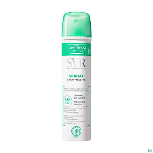 SVR Spirial Déodorant Végétal Spray 2 x 75 mL