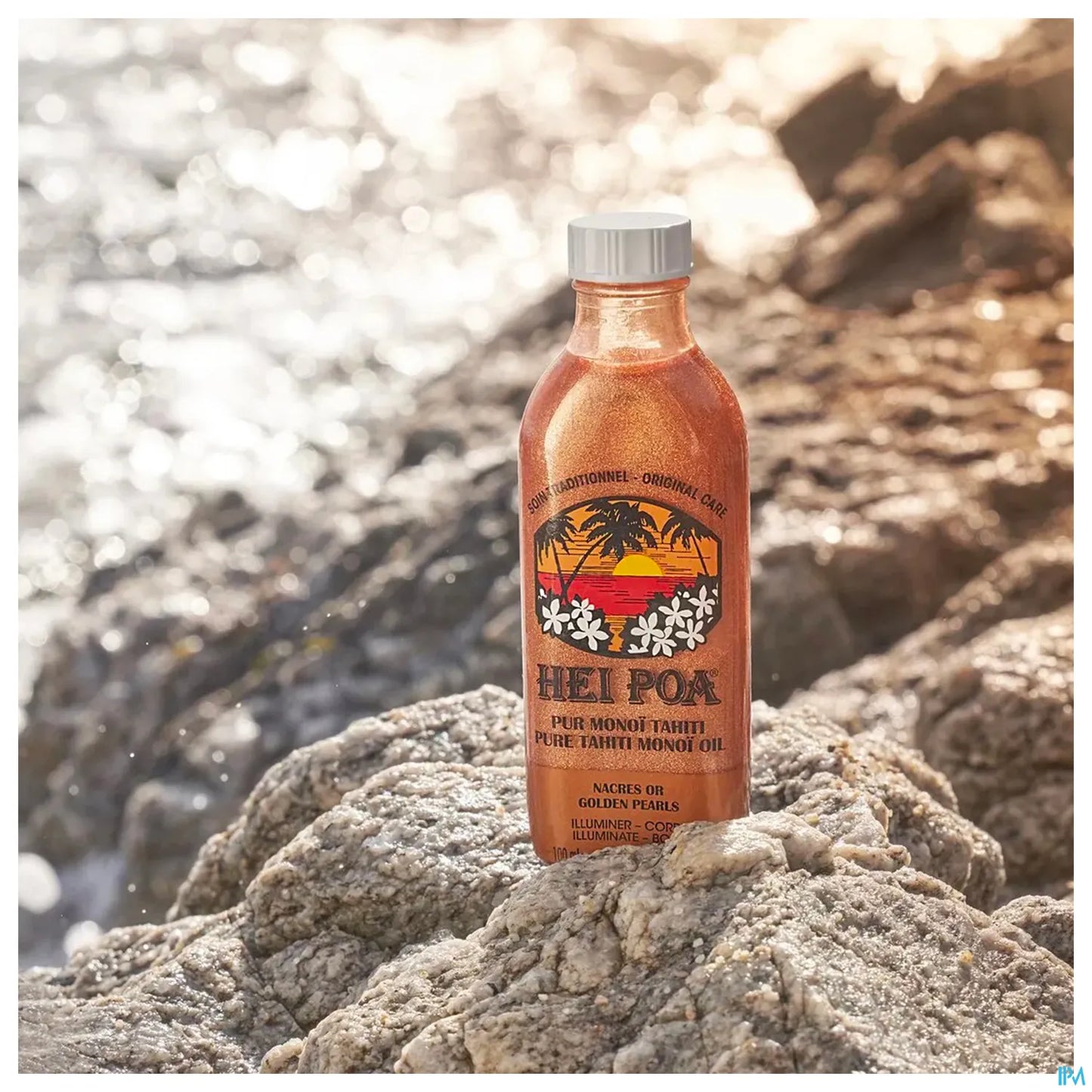 Huile Pur Monoï Nacres Or 100ml