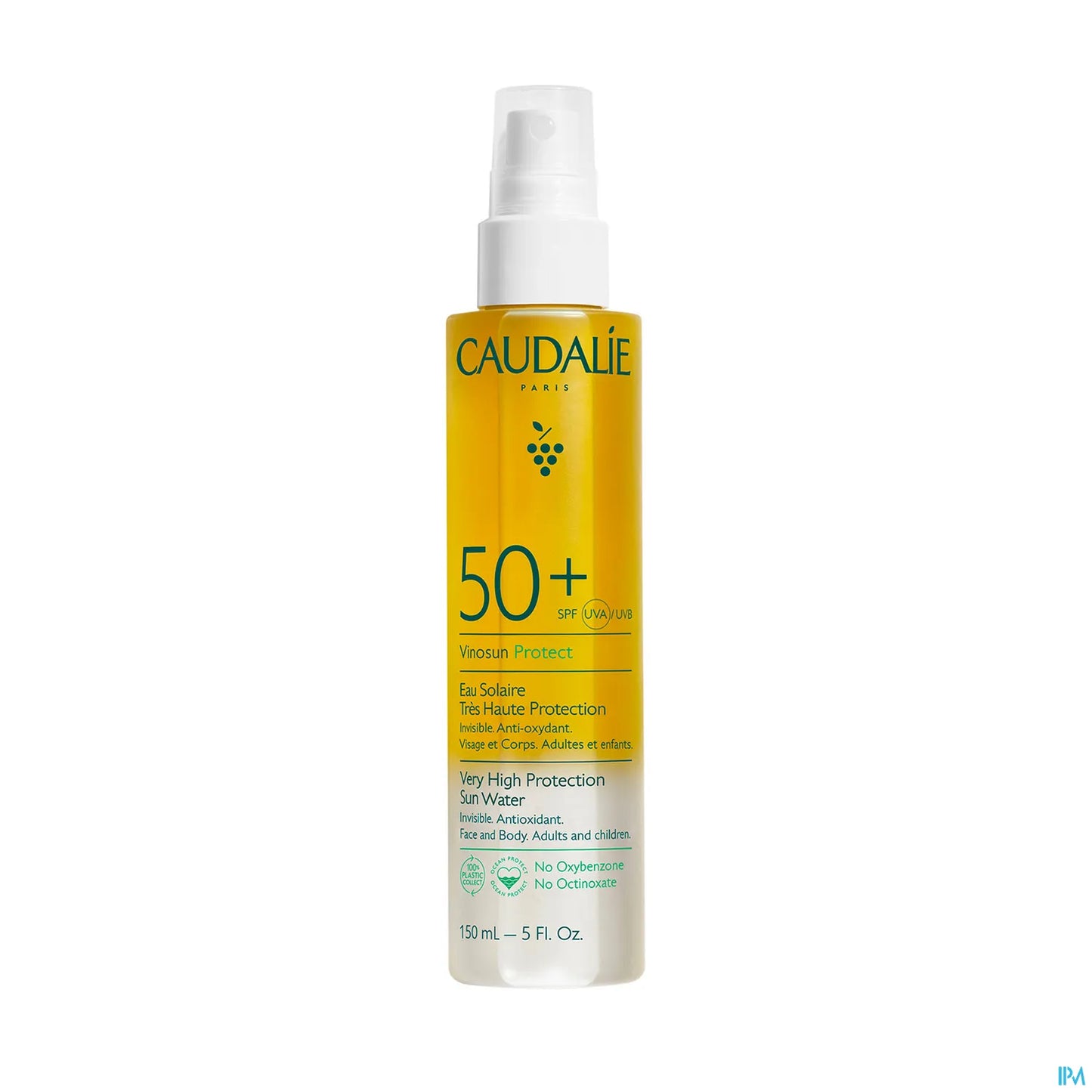 Vinosun Protect Eau Très Haute Protection SPF50 150ml