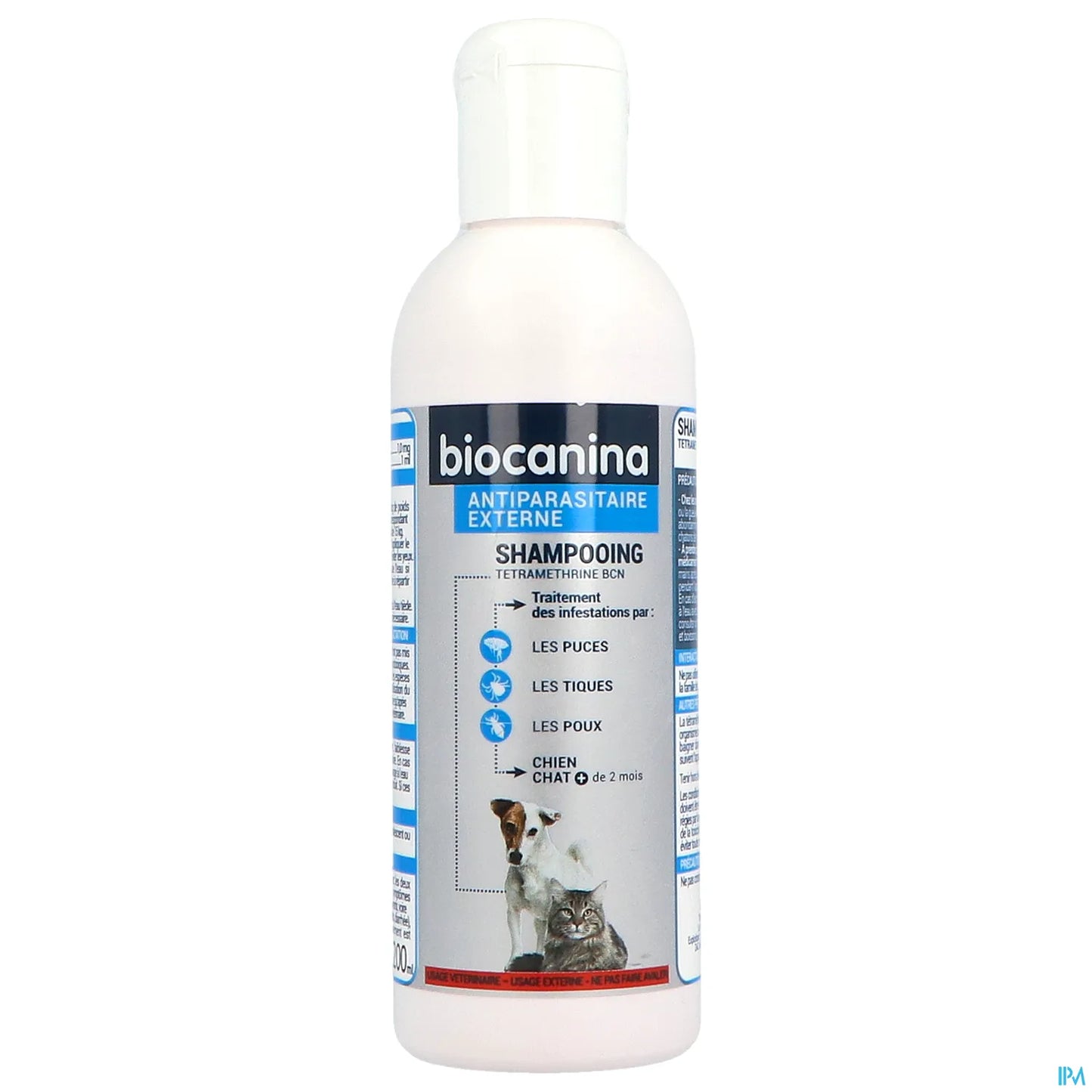 External Antiparasitic Shampoo Tetramethrin 200ml