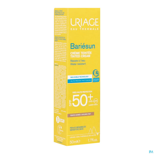 Bariésun Crème Teintée Dorée Haute Protection SPF50+ 50ml