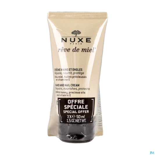 Rêve de Miel Crème Mains et Ongles 2 x 50ml