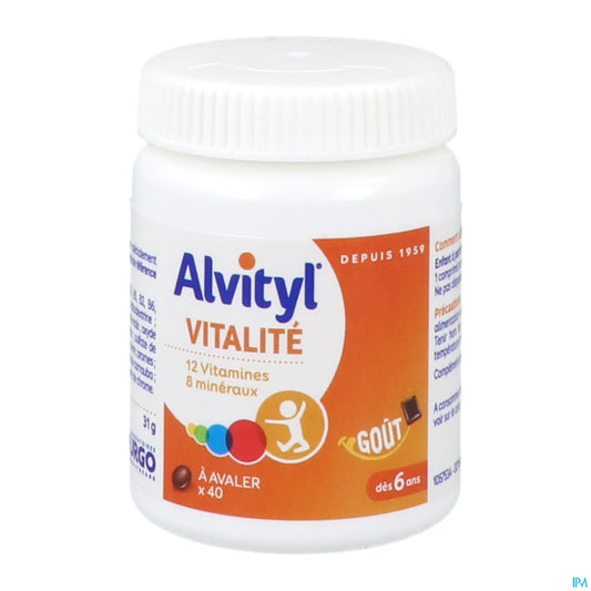 Vitalité à Avaler 40 comprimés