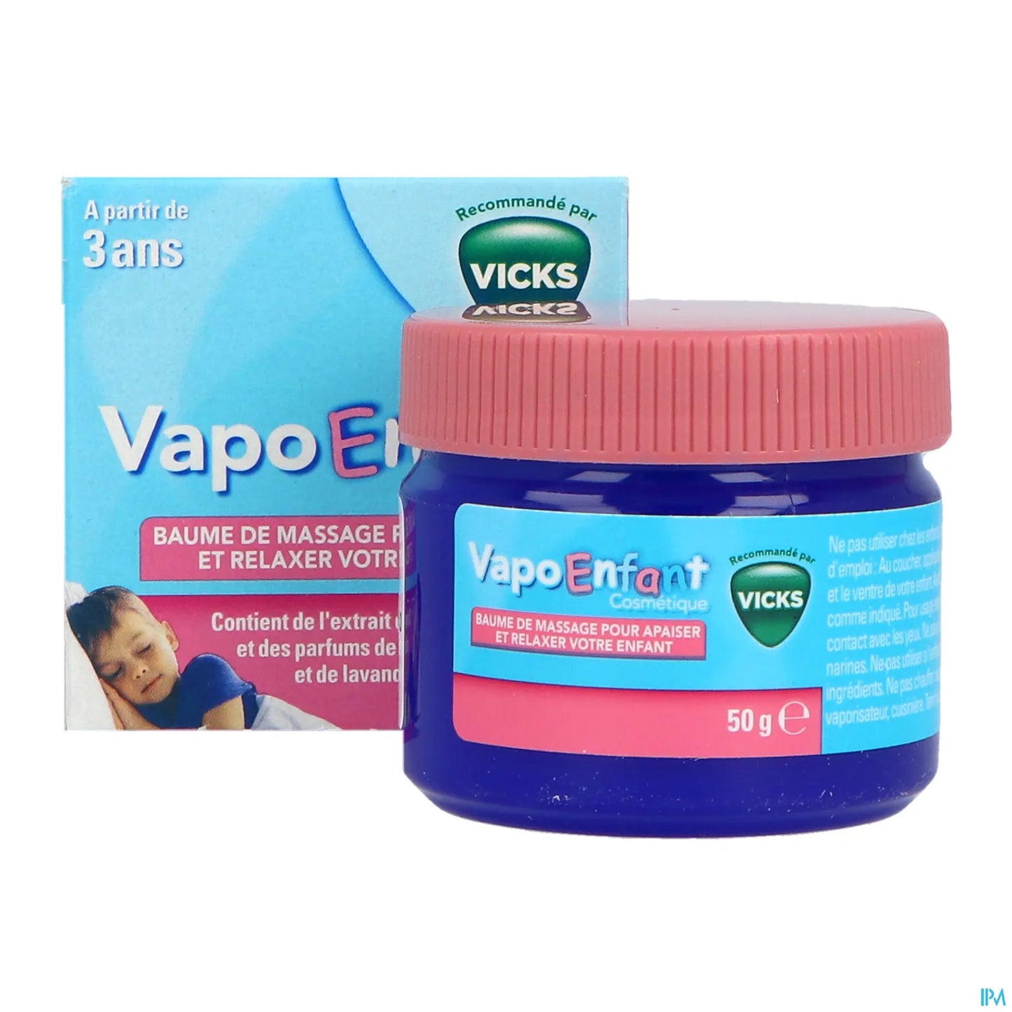 VapoEnfant Baume de Massage 50g Pot