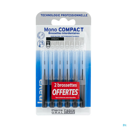 Mono Compact 6 Brushes ISO 0 Black