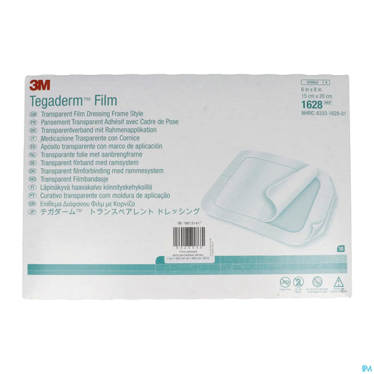 3M Tegaderm Pansements Film 15cm X 20cm X10