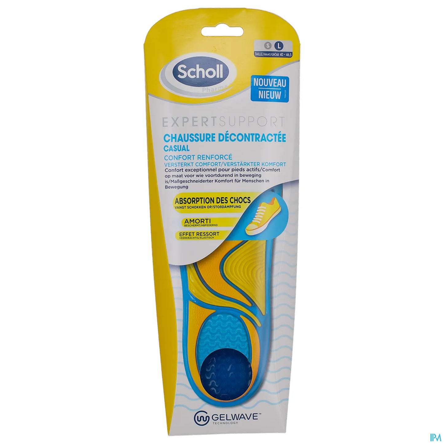 Gelactiv Semelle Decontracte Large Paire