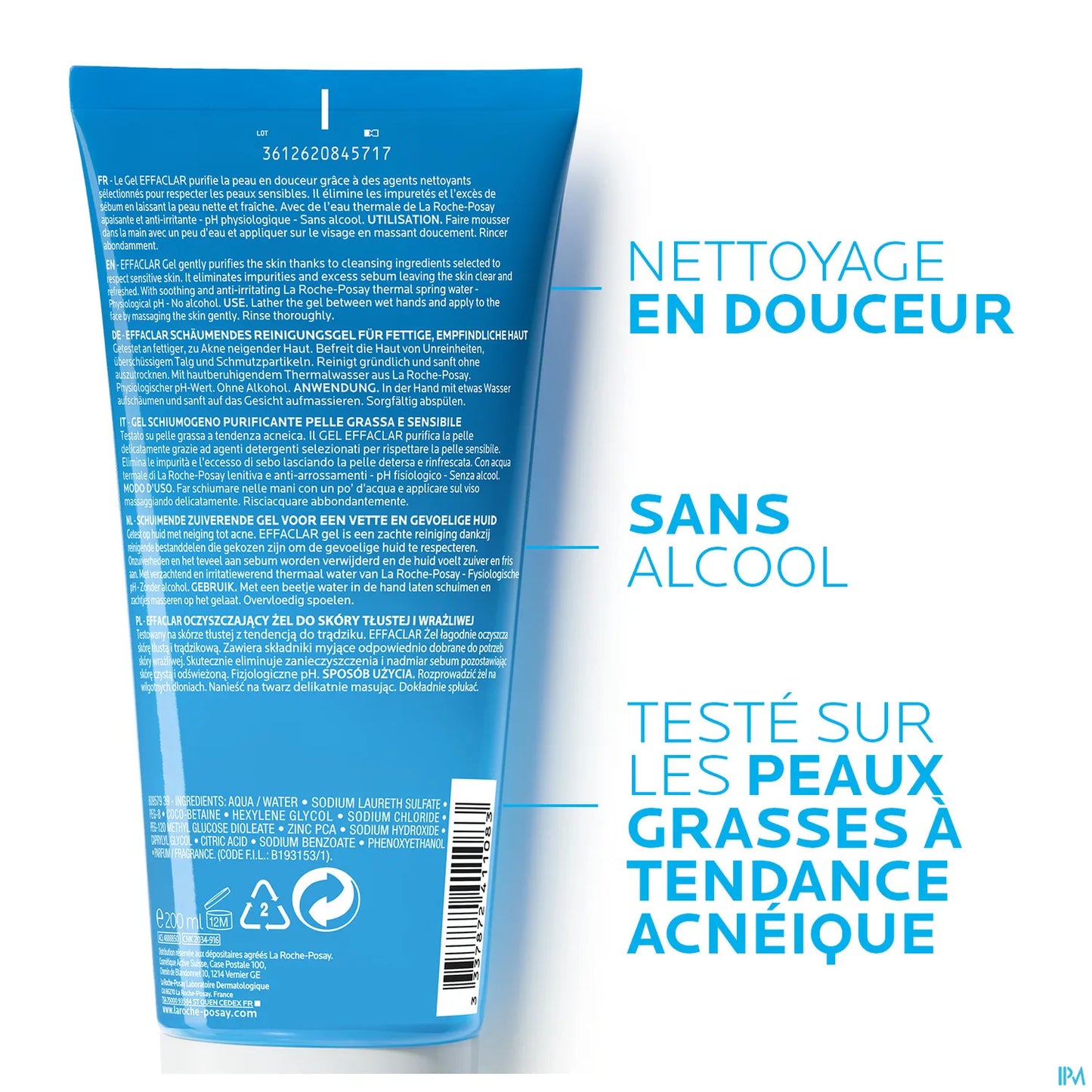 Effaclar Gel Schiumogeno Purificante 200ml