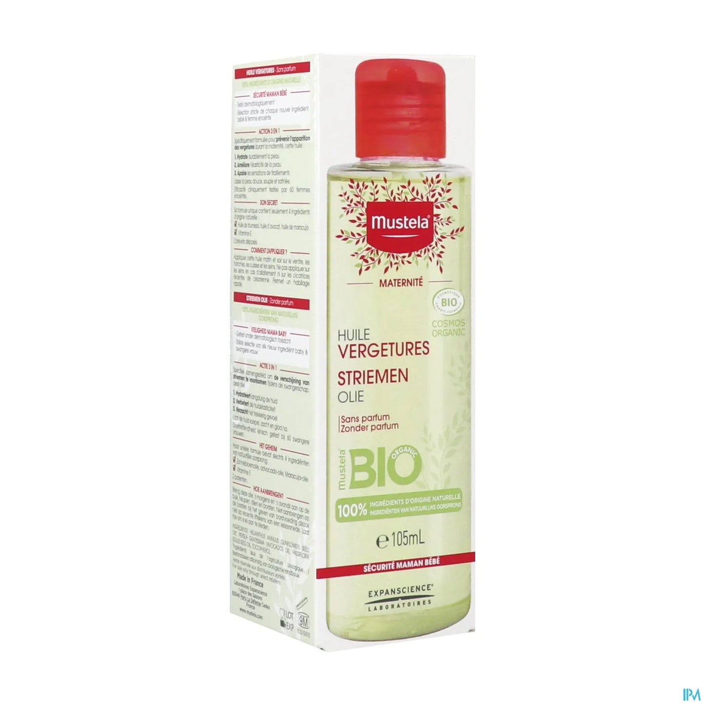 Maternite Huile Vergetures Bio 105ml