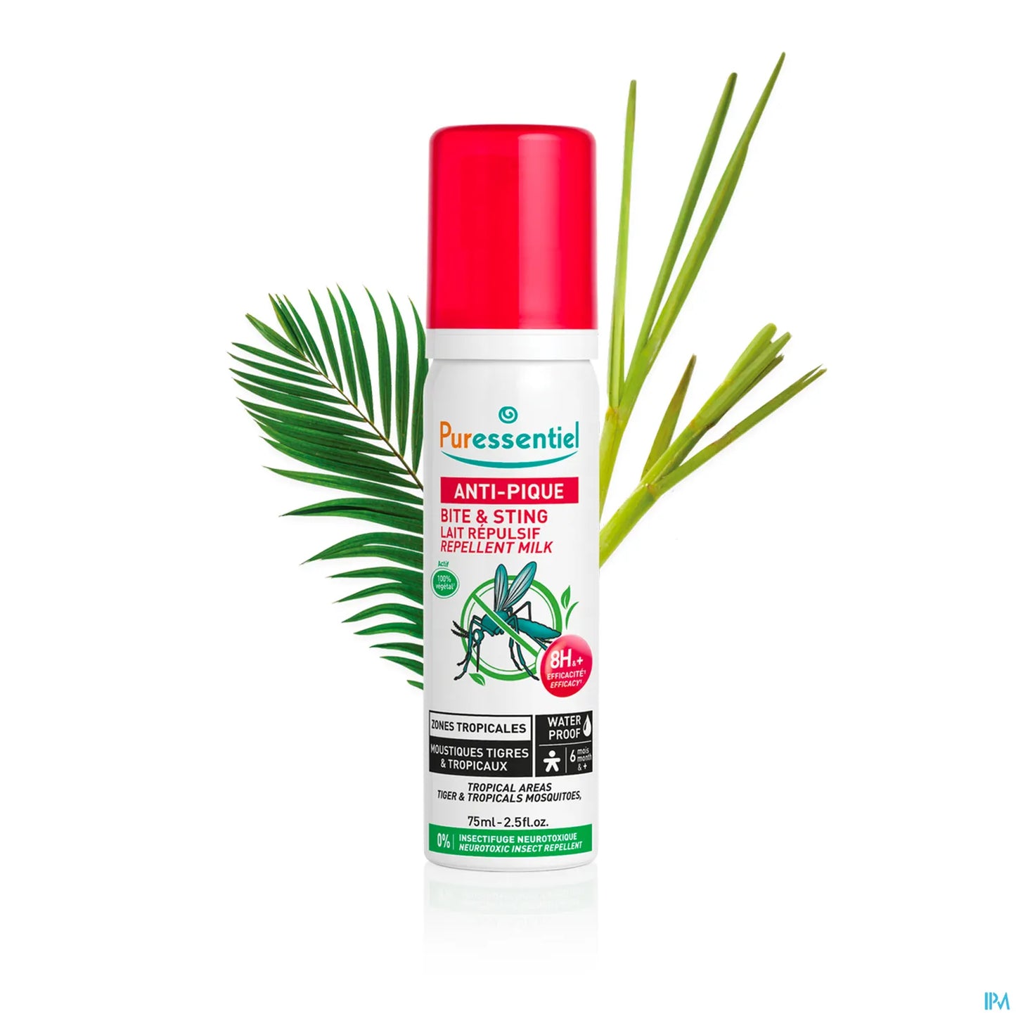 Latte repellente impermeabile anti-morso 75ml Tropical Zones