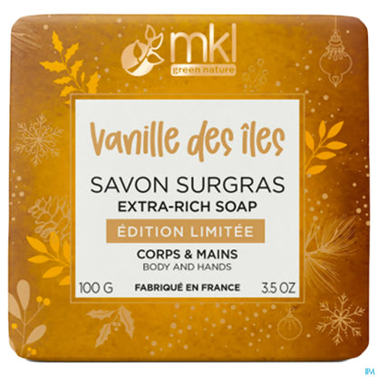 Savon de Marseille Vanille des Iles Surgras 100g Édition Limitée