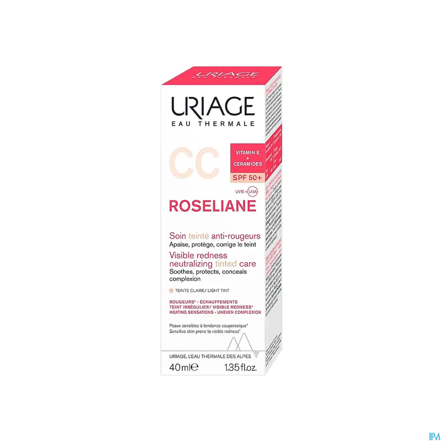 Roseliane CC Cream SPF50+ Clear 40ml